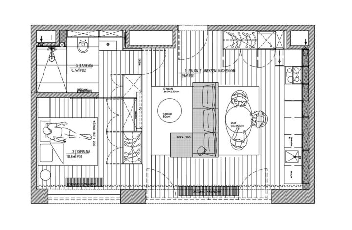 Nowoczesny apartament z loggią na Woli!