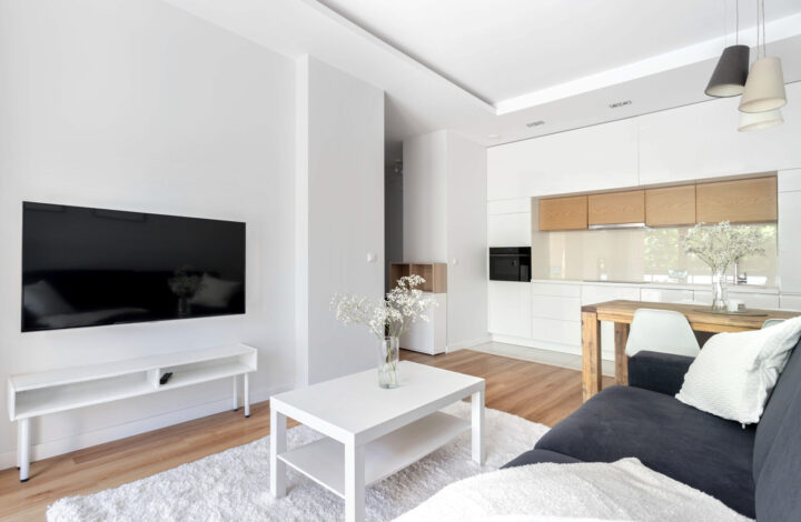 Piękne mieszkanie w apartamentowcu z basenem!