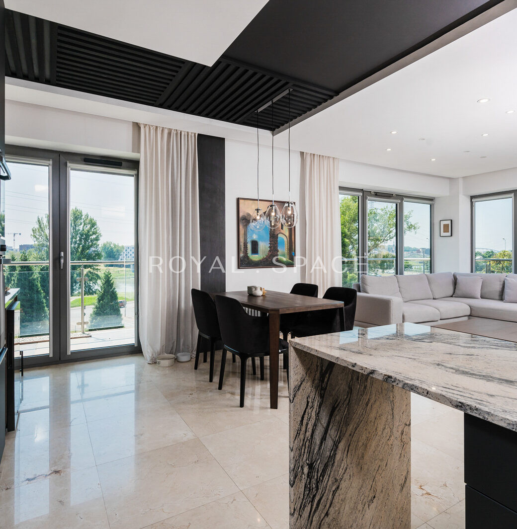 Nowoczesny apartament z widokiem na Wisłę!