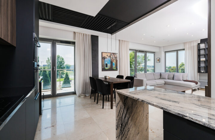 Modern apartment with a view of the Vistula River!