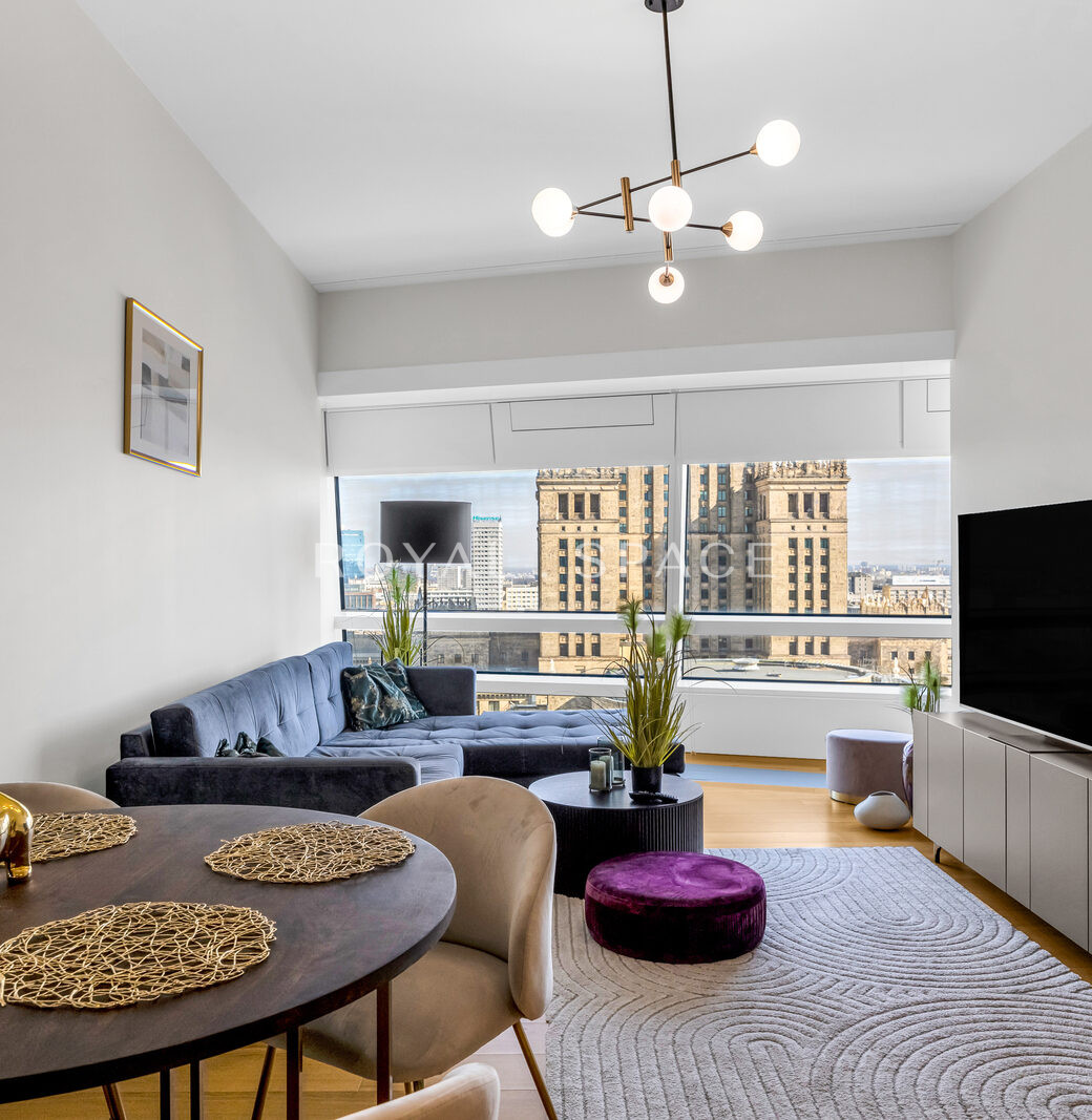 Złota 44 | apartament z widokiem na Pałac Kultury!