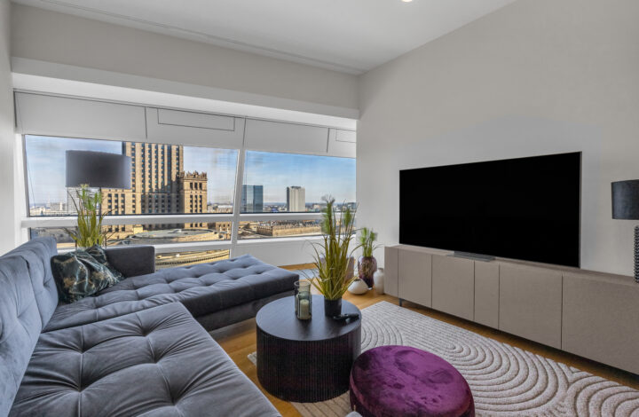 Złota 44 | apartament z widokiem na Pałac Kultury!