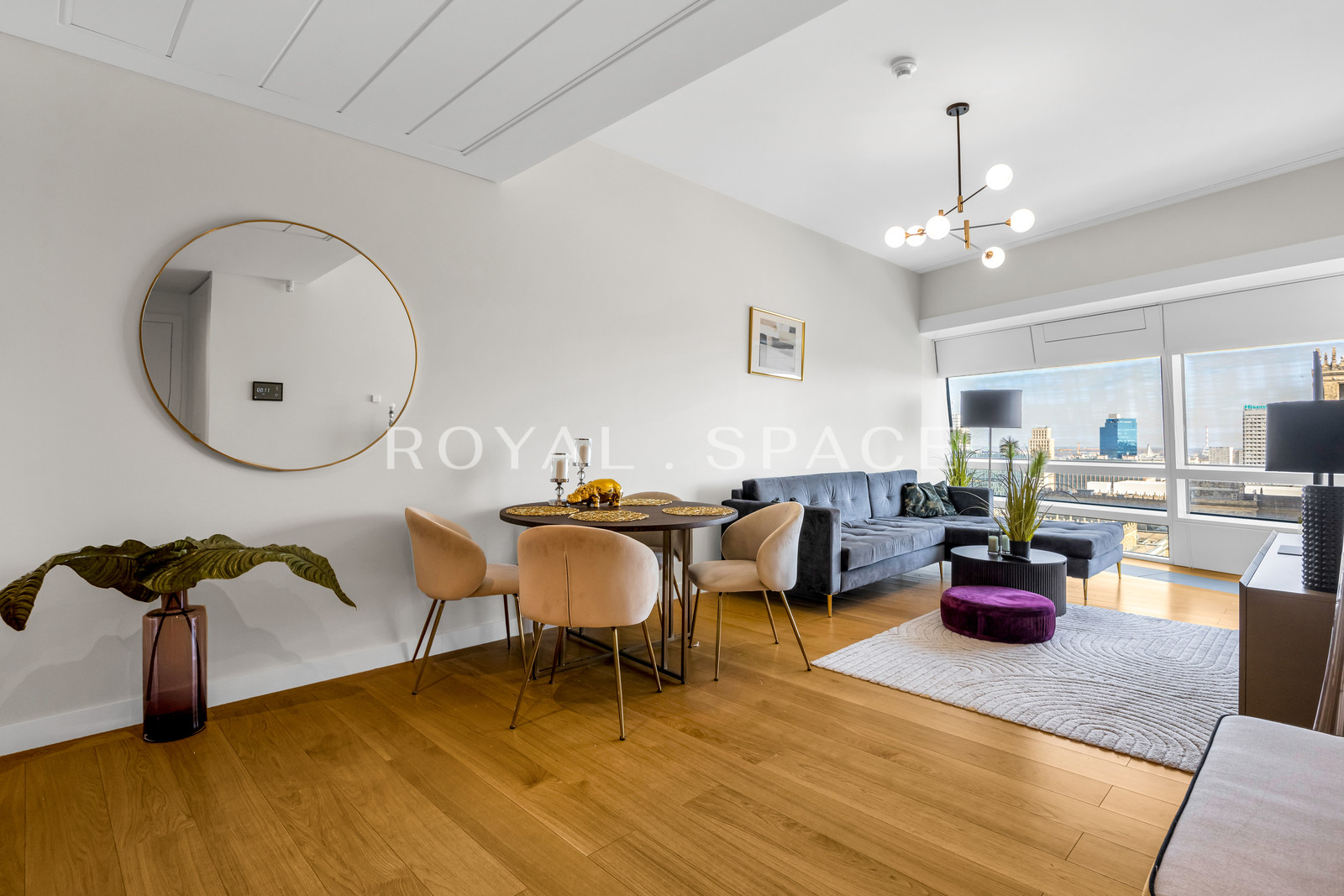 Złota 44 | apartament z widokiem na Pałac Kultury!