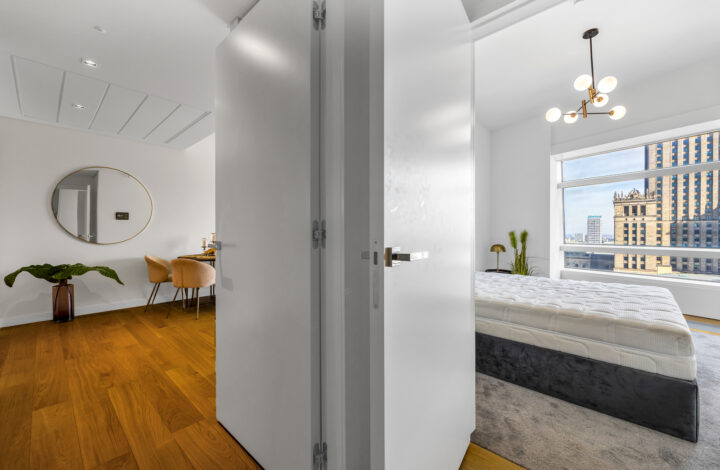 Złota 44 | apartament z widokiem na Pałac Kultury!