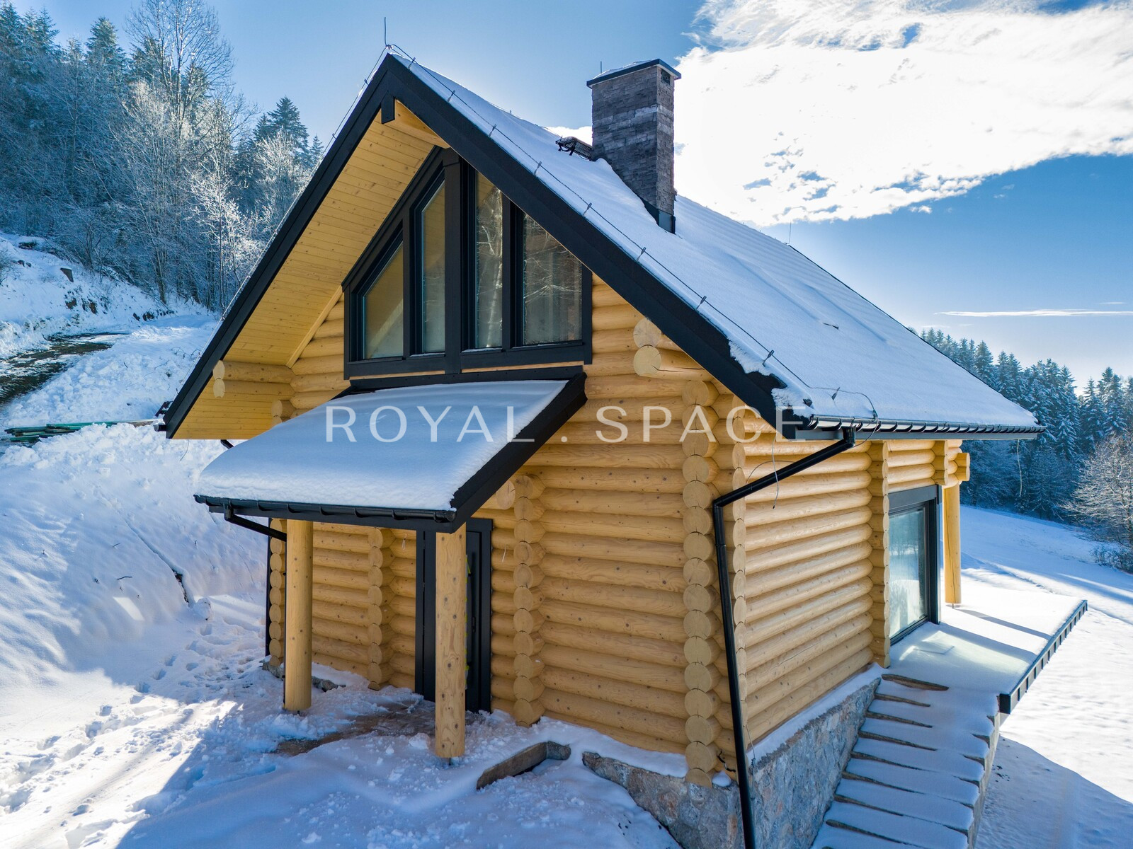 Готовий дерев’яний будинок в Завої, можна закінчити!