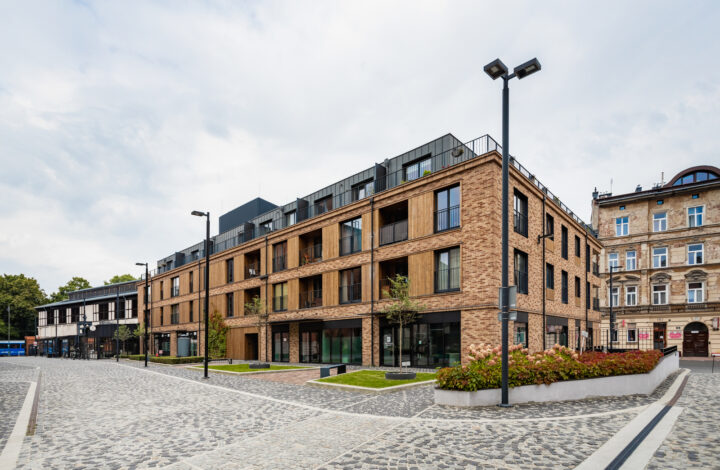 Елегантний апартамент з садком у Browar Lubicz!