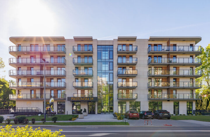 Apartament przy Błoniach w “Piastowska Residence”