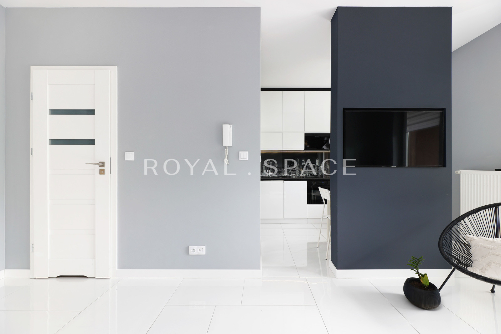 Studio with a large terrace & view of the Vistula!