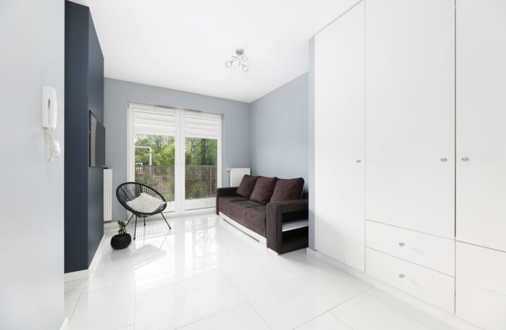 Studio with a large terrace & view of the Vistula!