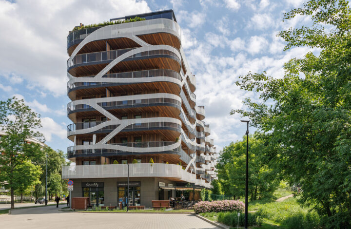 Studio with a large terrace & view of the Vistula!