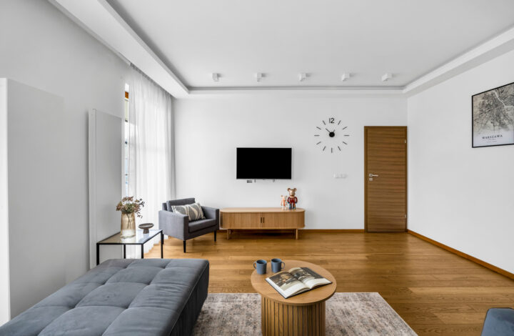 Apartment in Powiśle with a view of the gardens!