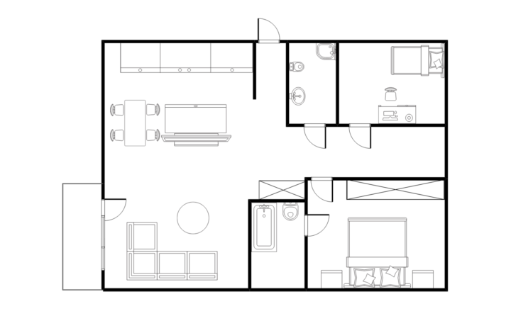 Stylowy apartament na Mokotowie – EkoPark