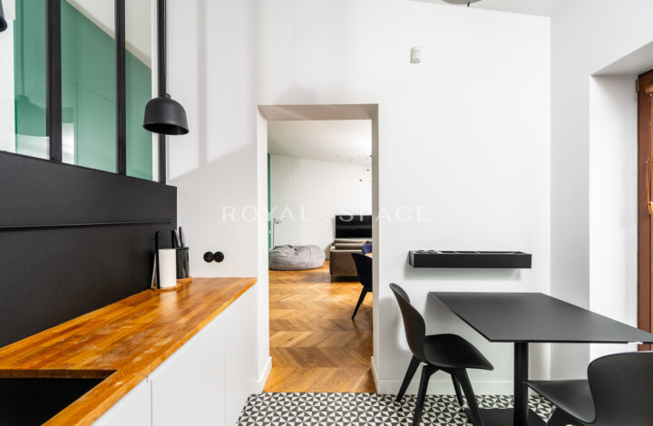 Penthouse z widokiem na Wisłę z ogrodem zimowym