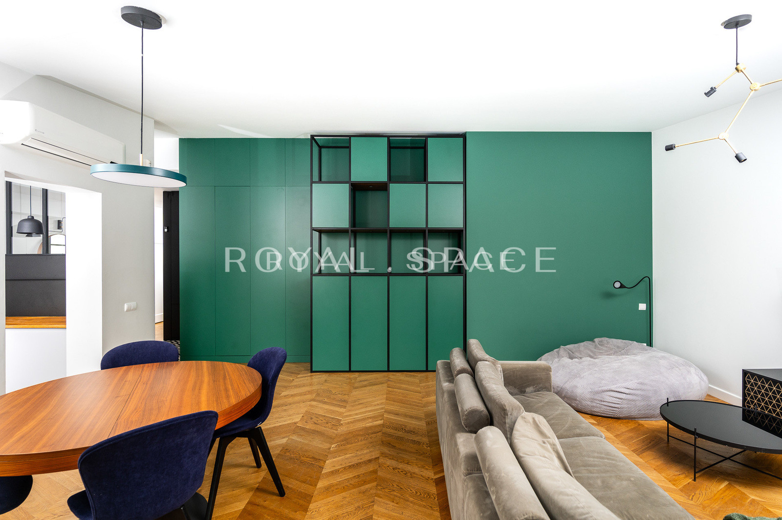 Penthouse z widokiem na Wisłę z ogrodem zimowym