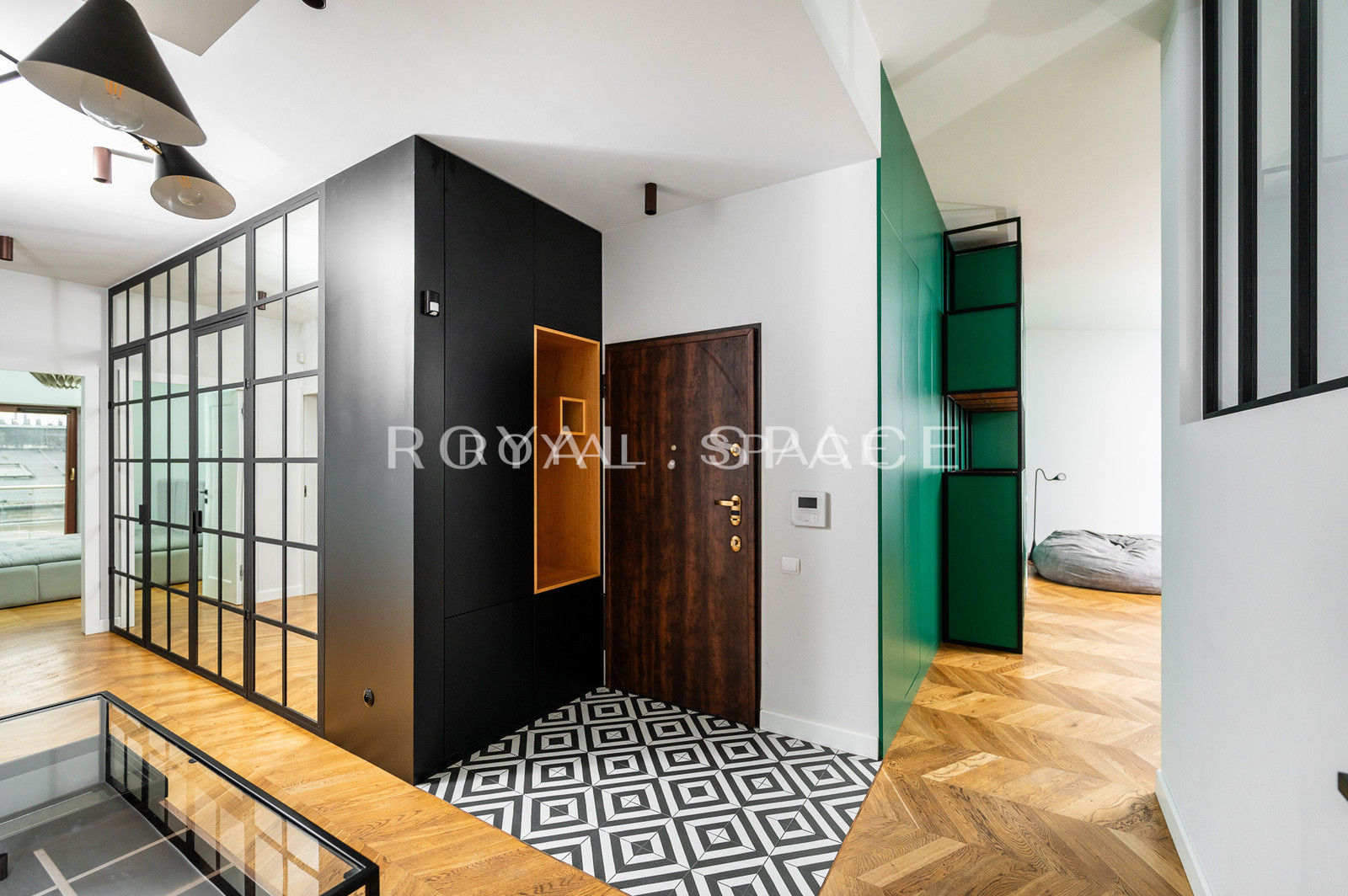 Penthouse z widokiem na Wisłę z ogrodem zimowym