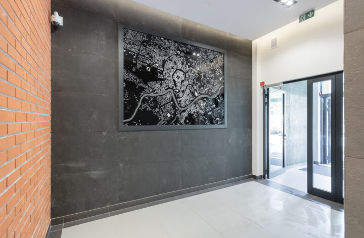 Apartment on the 9th floor in Grzegórzki