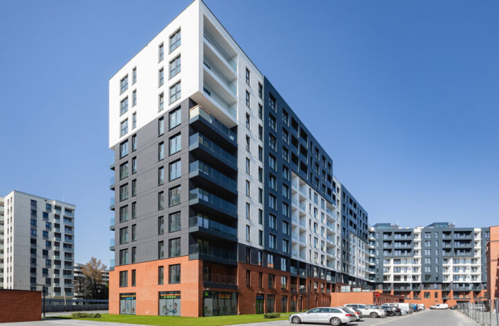 Apartment on the 9th floor in Grzegórzki