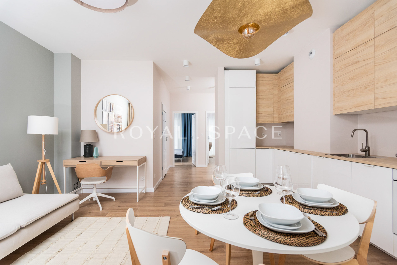 Nowe, stylowo wykończone mieszkanie na Zabłociu