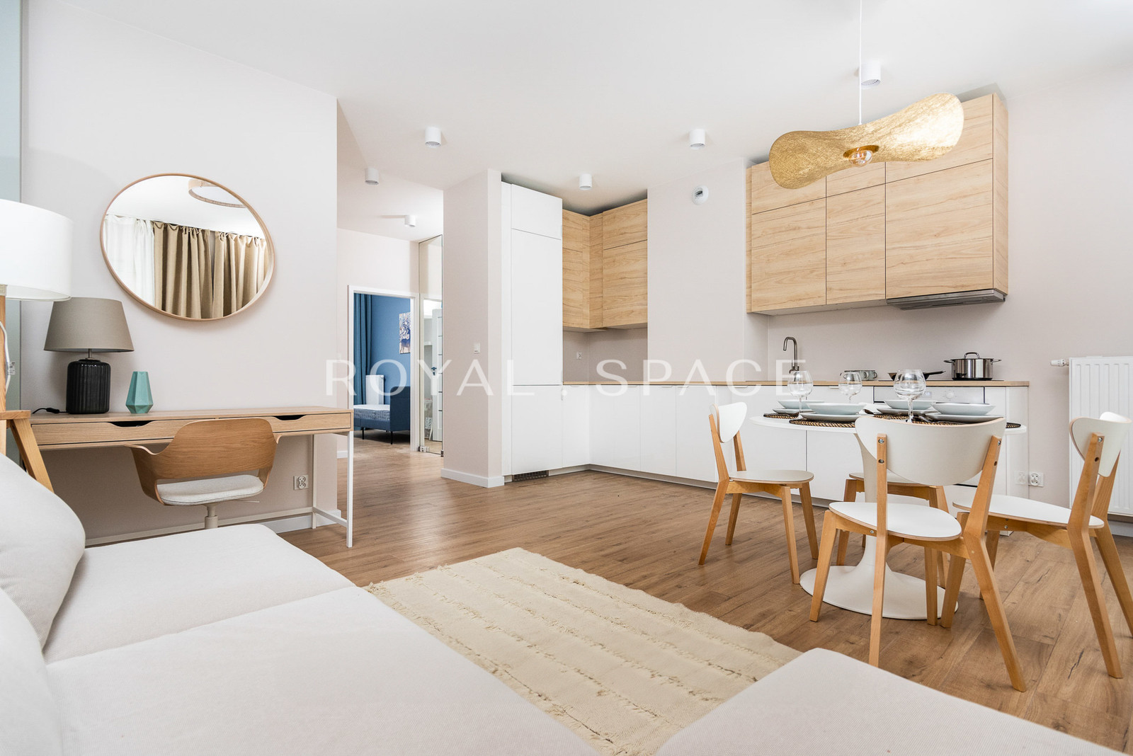 Nowe, stylowo wykończone mieszkanie na Zabłociu