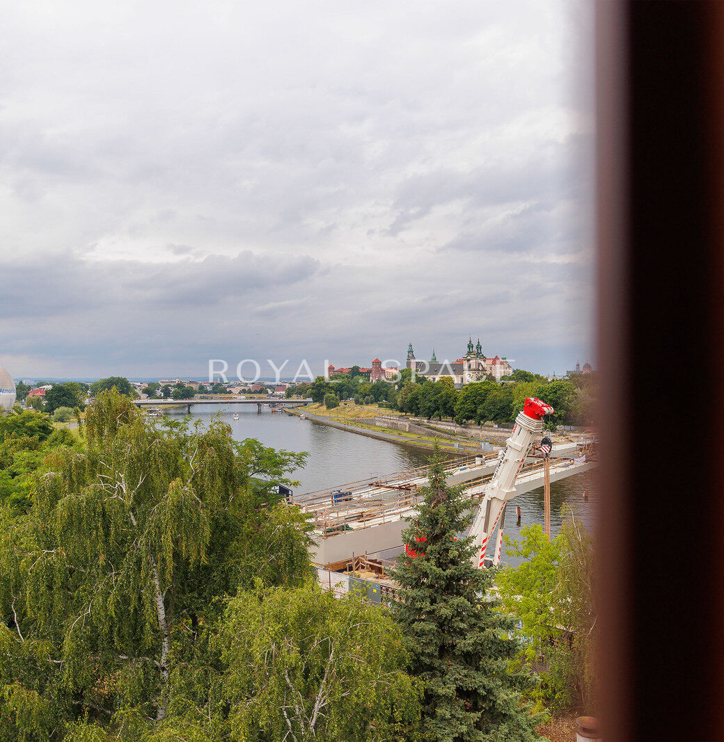 Apartament z widokiem na Wisłę i Wawel!