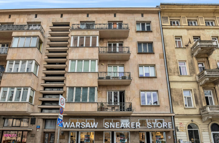 Studio w sercu Warszawy z wyjątkowym widokiem