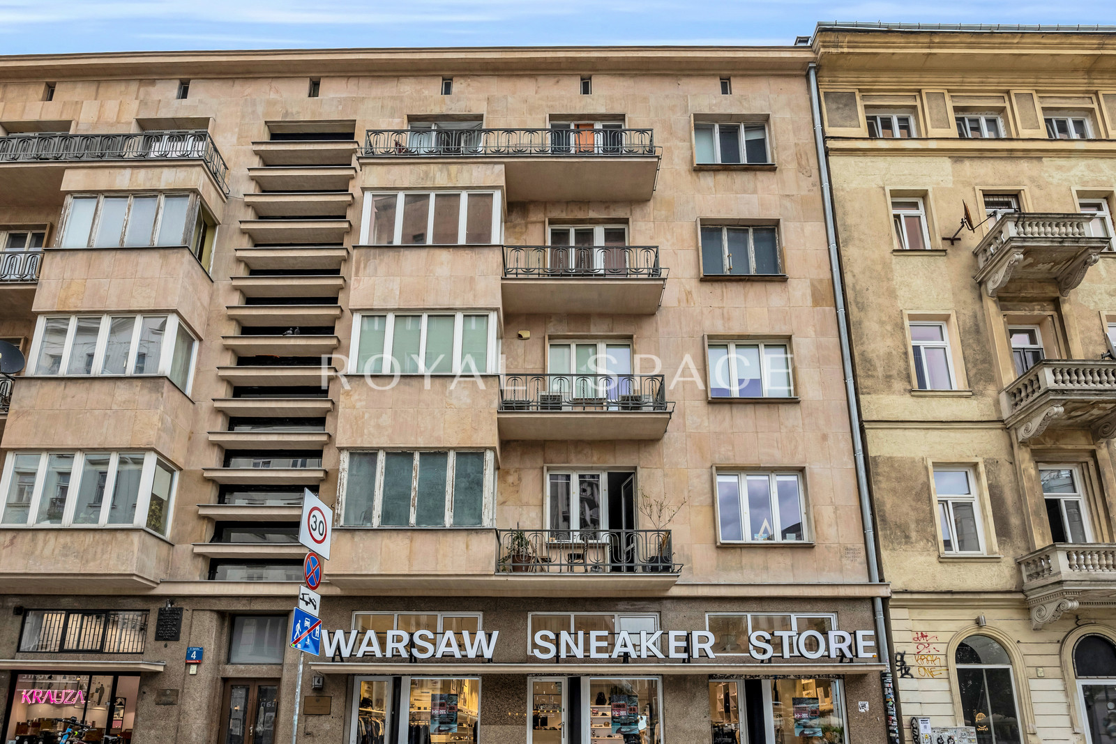 Studio w sercu Warszawy z wyjątkowym widokiem