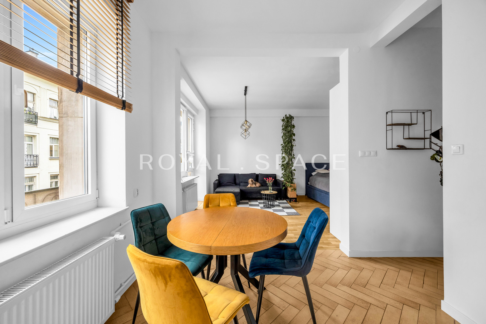 Studio w sercu Warszawy z wyjątkowym widokiem