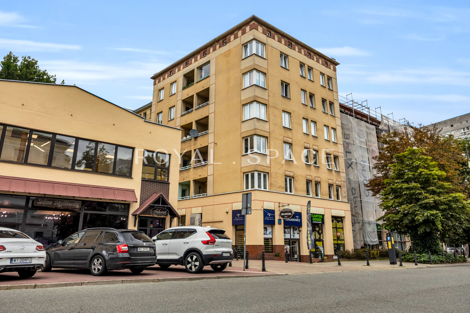 Dwupoziomowy apartament z widokiem na park i PKiN