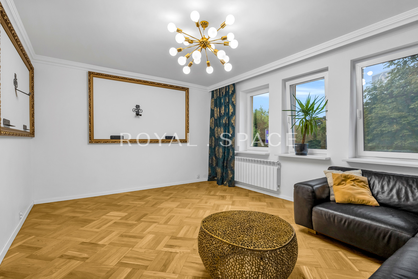Dwupoziomowy apartament z widokiem na park i PKiN