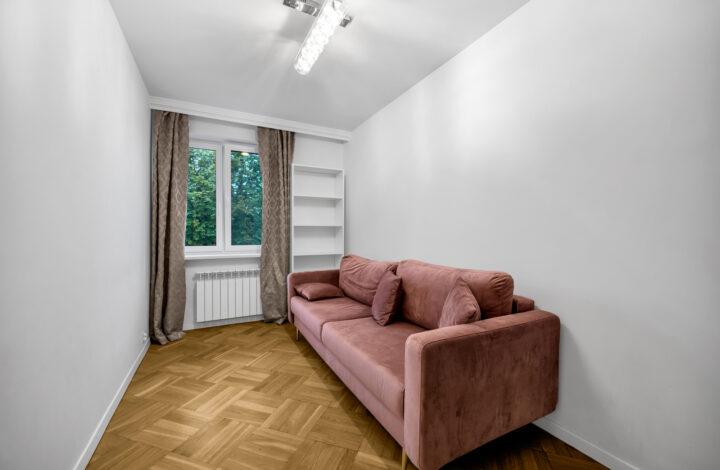 Dwupoziomowy apartament z widokiem na park i PKiN