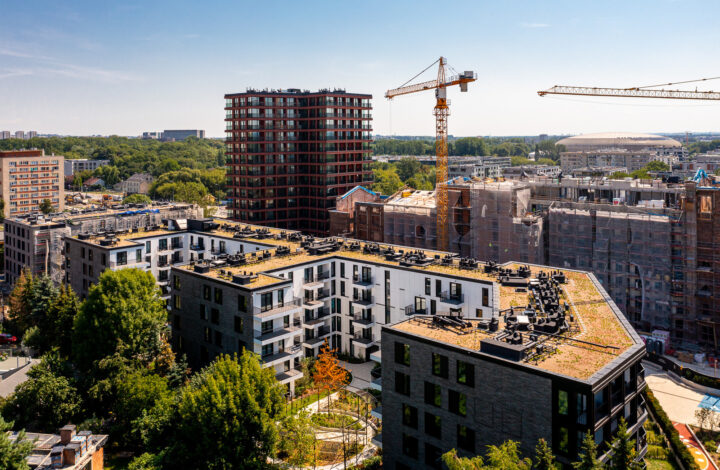 One-bedroom apartament Wieża VI piętro