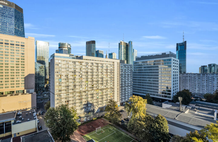 Narożny apartament z loggią na 11. piętrze