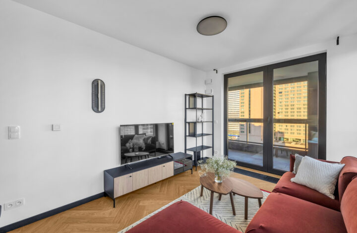 Narożny apartament z loggią na 11. piętrze