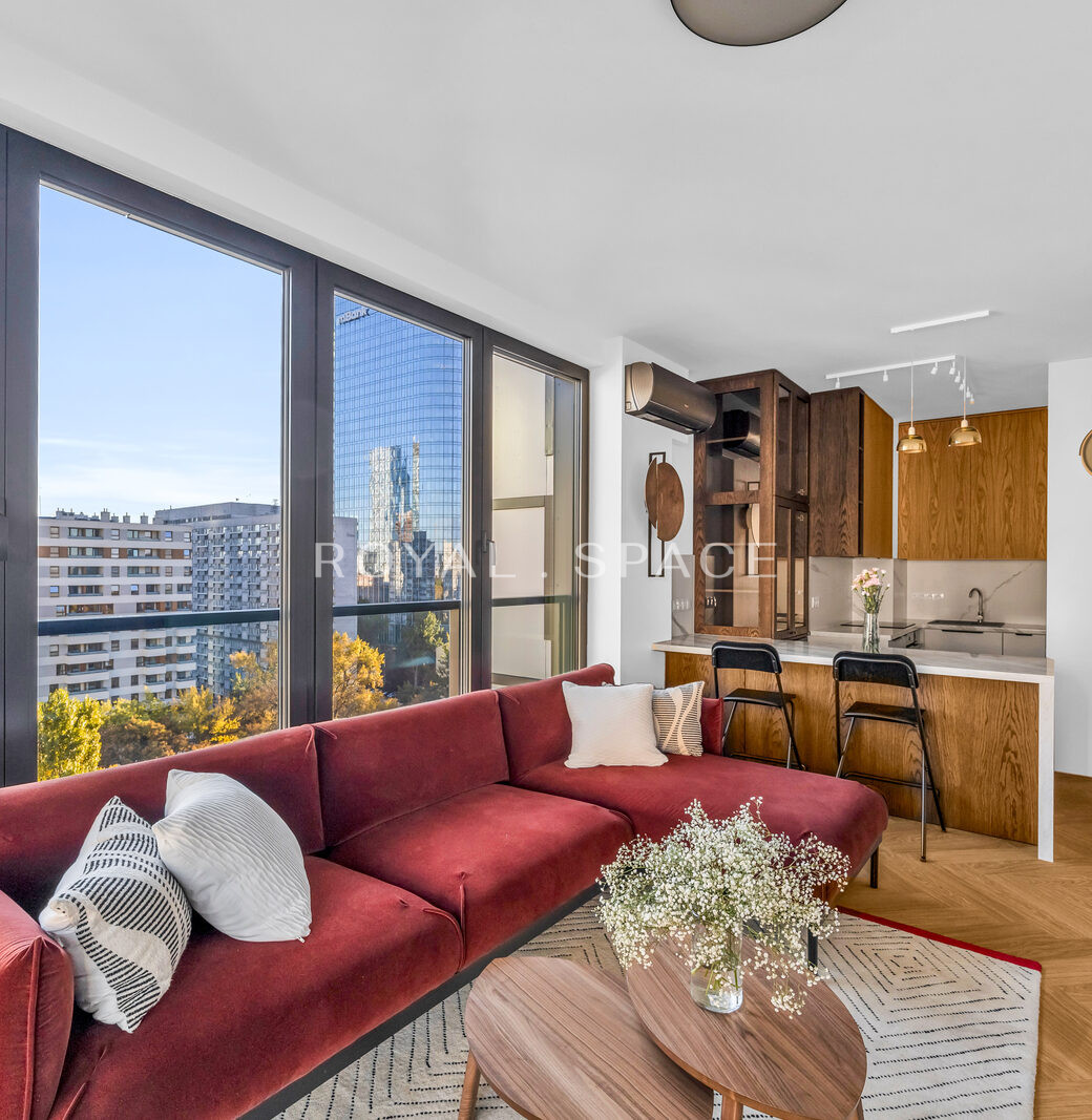 Narożny apartament z loggią na 11. piętrze