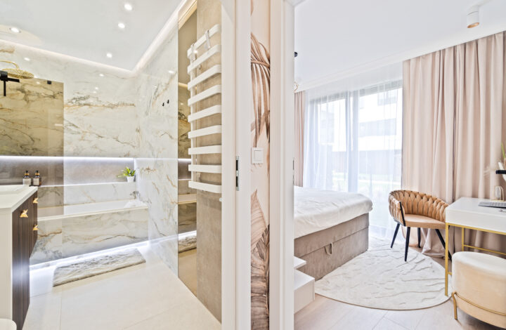 Apartament z ogródkiem w nowej inwestycji