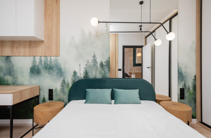 Beautiful apartment with a balcony in the center o