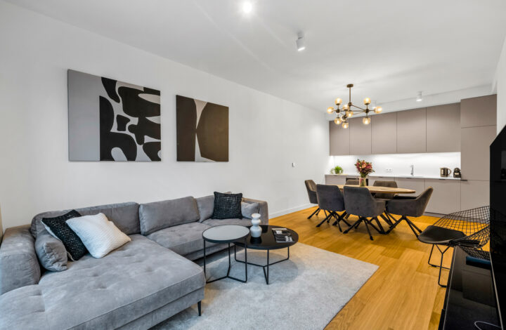 Nowoczesny apartament z loggią | Grzybowska 37