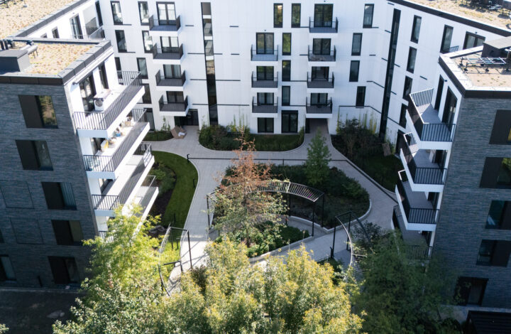 Jasny apartament z Garderobą | Młyny Mogilska