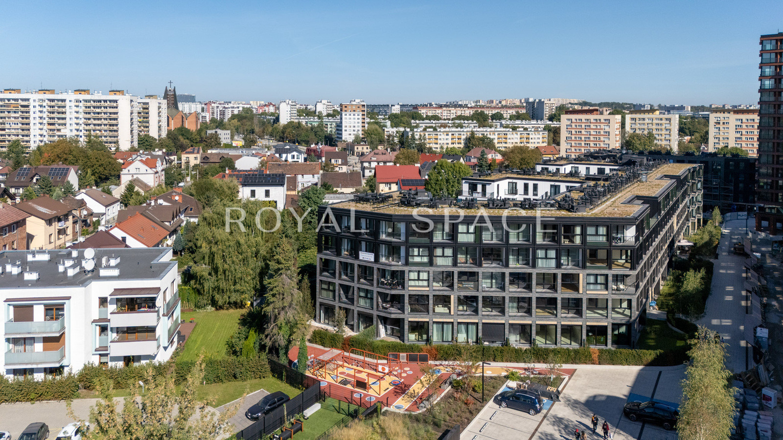 Jasny apartament z Garderobą | Młyny Mogilska