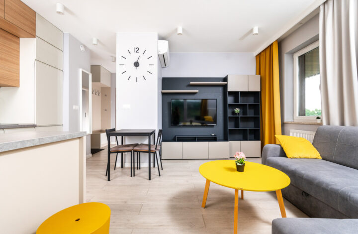 Apartment with a terrace and a view of the Vistula