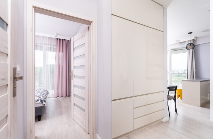 Apartment with a terrace and a view of the Vistula