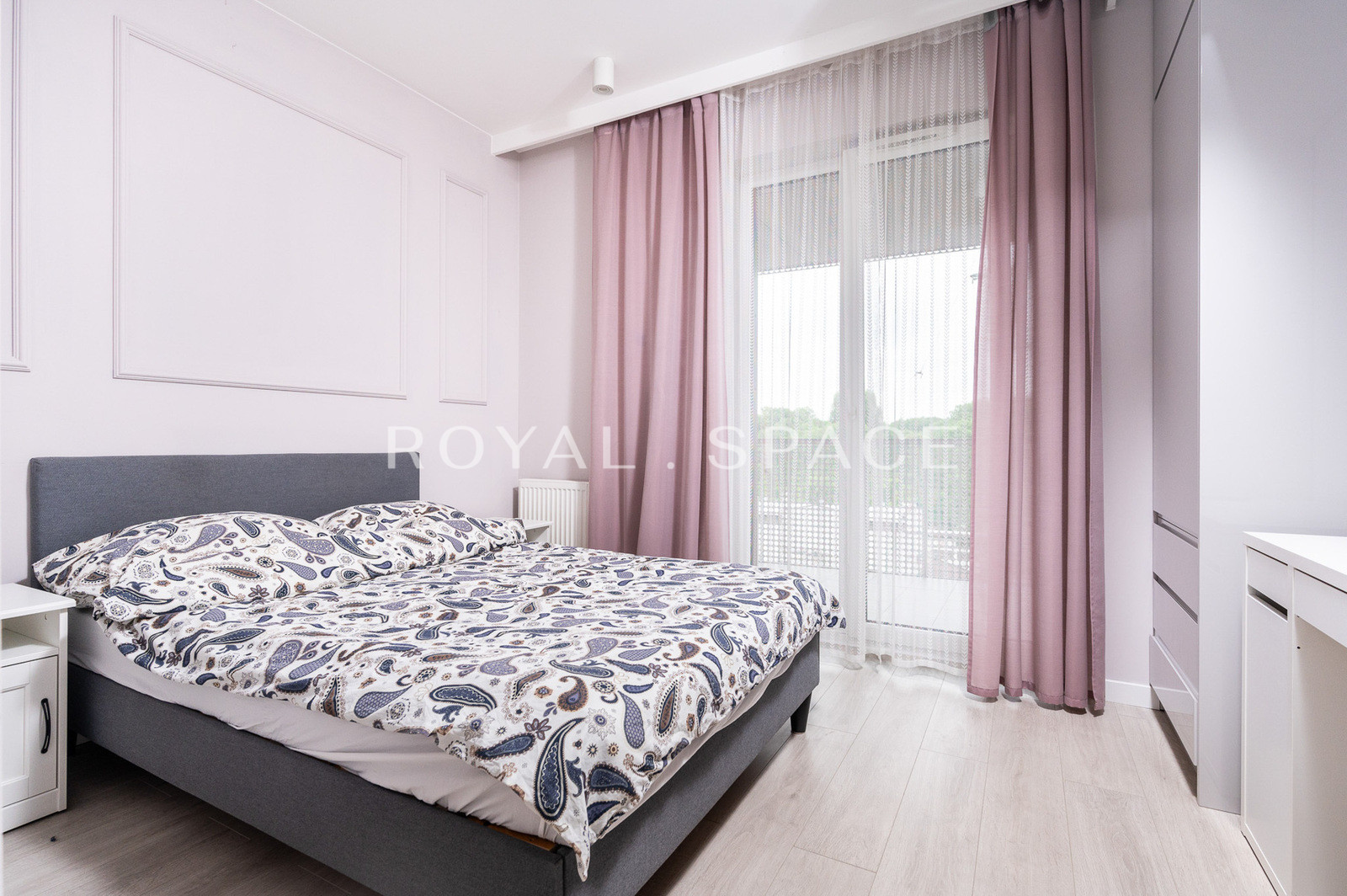 Apartment with a terrace and a view of the Vistula