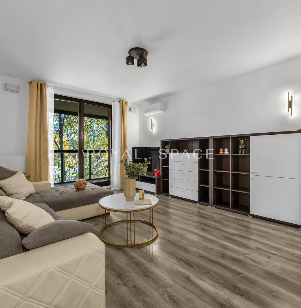 Funkcjonalny apartament koło Browarów Warszawskich