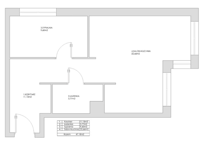 Modern apartment in Zabłocie | Lokum Salsa