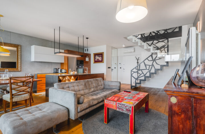 Dwupoziomowy apartament w sercu Kazimierza