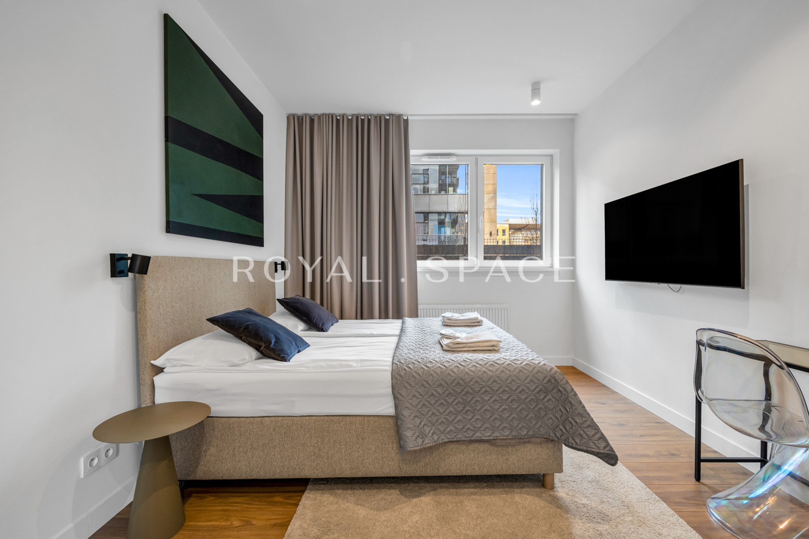 Apartament z ogrodem 100m2 oraz przeszkleniami