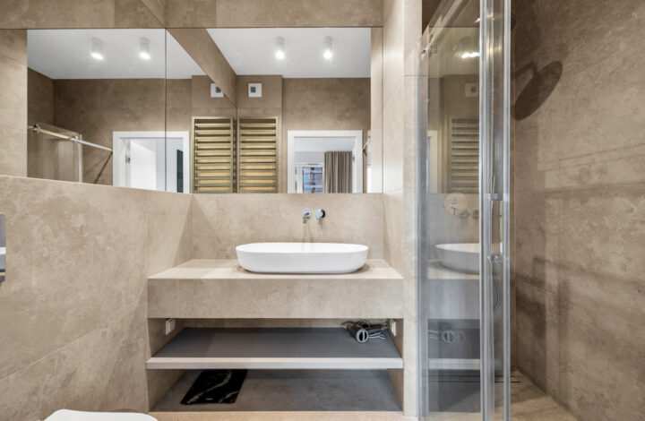 Apartament z ogrodem 100m2 oraz przeszkleniami