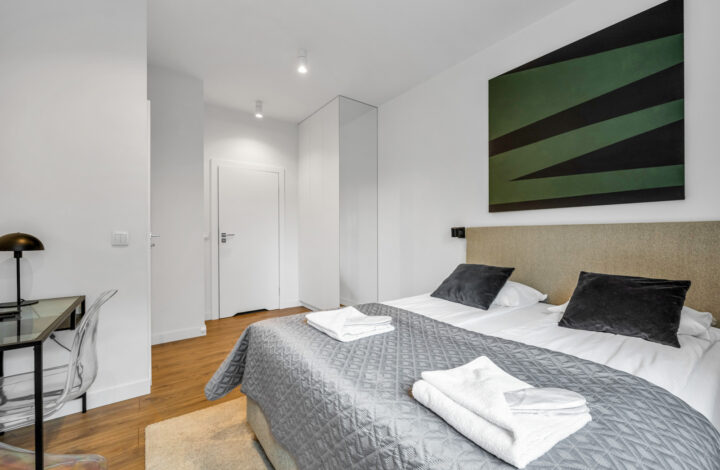 Apartament z ogrodem 100m2 oraz przeszkleniami