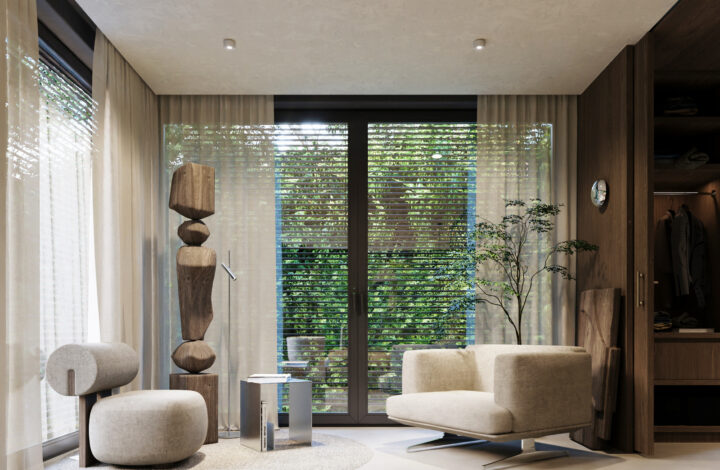 Dwupoziomowy apartament z ogrodem | 02