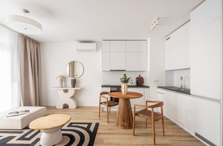 Привабливі світлі апартаменти біля Norblina